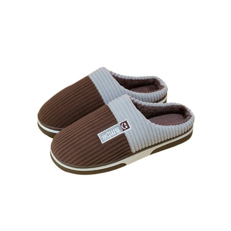Daeful Unisex House Shoes Closed Toe Cotton Slipper Slip On Plush Slippers Non-slip Lightweight Winter Clogs Casual Warm Home Shoe Coffee 10.5-11
Daeful Unisex House Shoes Closed Toe Cotton Slipper Slip On Plush Slippers Non-slip Lightweight Winter Clogs Casual Warm Home Shoe Coffee 10.5-11