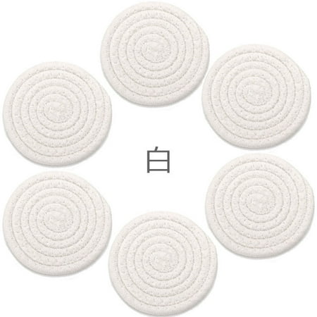 RHOO Guanfeng New Heat Insulation Mat Home Tea Cup Mat Bowl Mat 11CM6 Piece Set Cotton Rope Woven
RHOO Guanfeng New Heat Insulation Mat Home Tea Cup Mat Bowl Mat 11CM6 Piece Set Cotton Rope Woven