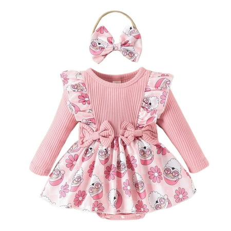 HMOONORY Baby Toddler Boys Girls Long Sleeve Christmas Cartoon Prints Rompers Fall Winter Jumpsuits
HMOONORY Baby Toddler Boys Girls Long Sleeve Christmas Cartoon Prints Rompers Fall Winter Jumpsuits