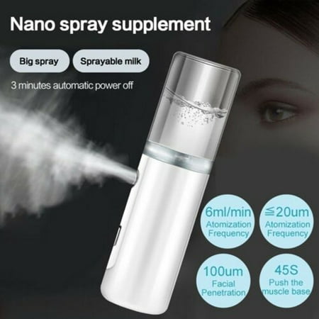 DagobertNiko Usb 20Ml Rechargeable Face Nano Mist Sprayer Aroma Diffuser Humidifier
DagobertNiko Usb 20Ml Rechargeable Face Nano Mist Sprayer Aroma Diffuser Humidifier