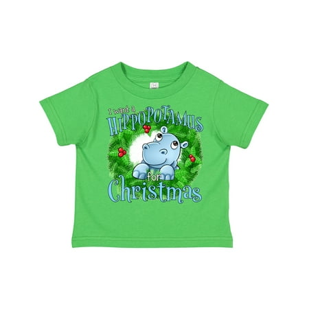 Inktastic I Want a Hippopotamus for Christmas Gift Toddler Boy or Toddler Girl T-Shirt
Inktastic I Want a Hippopotamus for Christmas Gift Toddler Boy or Toddler Girl T-Shirt