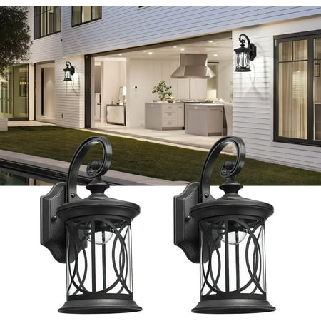 2 Pack Solar Wall Lanterns Outdoor Dusk to Dawn Solar Outdoor Lighting with LED Light Source Waterproof Outdoor Porch Lights for Fence Garages Home House
2 Pack Solar Wall Lanterns Outdoor Dusk to Dawn Solar Outdoor Lighting with LED Light Source Waterproof Outdoor Porch Lights for Fence Garages Home House