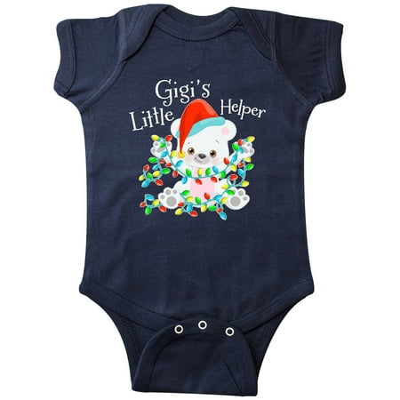 Inktastic Gigi s Little Helper Cute Polar Bear with Christmas Lights Gift Baby Boy or Baby Girl Bodysuit
Inktastic Gigi s Little Helper Cute Polar Bear with Christmas Lights Gift Baby Boy or Baby Girl Bodysuit