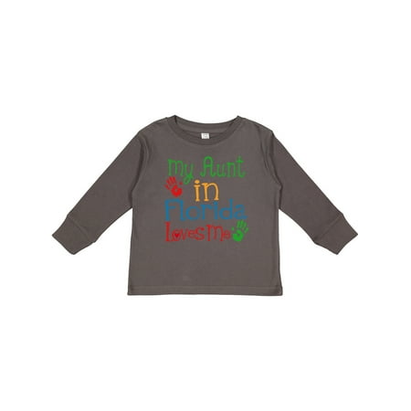 Inktastic My Aunt in Florida Loves Me Gift Toddler Boy or Toddler Girl Long Sleeve T-Shirt 
Inktastic My Aunt in Florida Loves Me Gift Toddler Boy or Toddler Girl Long Sleeve T-Shirt