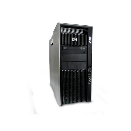 Z800 Workstation, 2x Xeon L5630 2.13 4GHz Quad Core Processors, 96GB DDR3 Memory, 1x 500GB SSD and 1x 2TB Hard Drive, Integrated Intel HD 8350, Windows 10 Professional 64-bit Installed, (Refurbished)