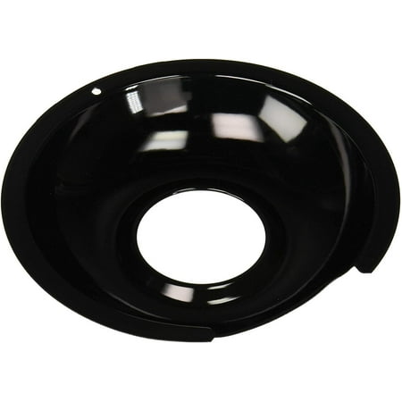 RANGE KLEEN MFG INC 10706661 6 Ge/Hotpoint Reflector Drip Pan in Black