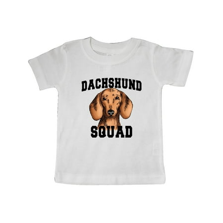 Inktastic Dog Dachshund Squad Gift Baby Boy or Baby Girl T-Shirt