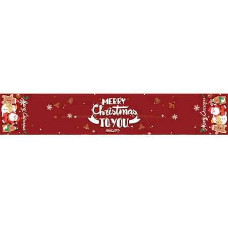 HitUpon Popular Linen Christmas Printed Runner Flag Kitchen Lunch Party Tablecloth Cover Decorations For Home
HitUpon Popular Linen Christmas Printed Runner Flag Kitchen Lunch Party Tablecloth Cover Decorations For Home