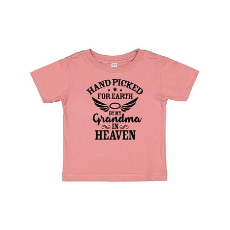 Inktastic Handpicked for Earth by My Grandma in Heaven Angel Wings Gift Baby Boy or Baby Girl T-Shirt
Inktastic Handpicked for Earth by My Grandma in Heaven Angel Wings Gift Baby Boy or Baby Girl T-Shirt