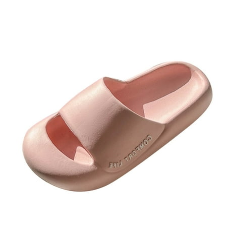 uikmnh Women Slippers Summer Men And Women Slippers Thick Bottom Flat Bottom Casual Solid Color Open Toe Breathable Pink 9
uikmnh Women Slippers Summer Men And Women Slippers Thick Bottom Flat Bottom Casual Solid Color Open Toe Breathable Pink 9