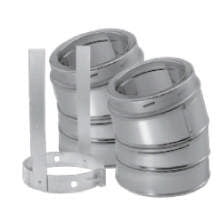 Duravent 8Dt-E30kss 8 Inner Diameter - Stainless Steel