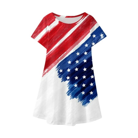 Toddler Girl s Summer Dresses Toddler Kids Baby Girls Independence Day Fashion Cute Short Sleeve Star Print Dress Summer Dresses for Toddler
Toddler Girl s Summer Dresses Toddler Kids Baby Girls Independence Day Fashion Cute Short Sleeve Star Print Dress Summer Dresses for Toddler
