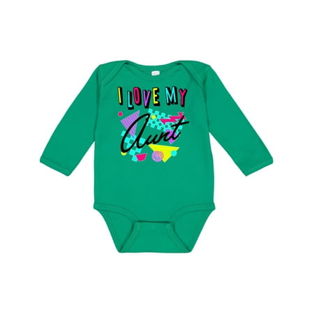 Inktastic I Love my Aunt- 80s retro style Gift Baby Boy or Baby Girl Long Sleeve Bodysuit
Inktastic I Love my Aunt- 80s retro style Gift Baby Boy or Baby Girl Long Sleeve Bodysuit