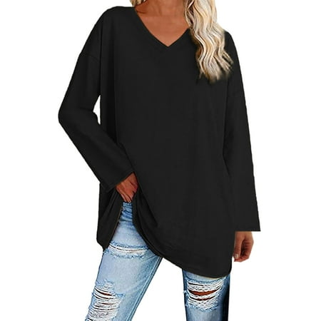 ZIZOCWA Best Womens Blouses 2022 Fall Women Tops Dressy Casual Womens Long Sleeve Tops Oversized T Shirts V Neck Tunic Tops Soft Causal Loose Blouse Plus Size Scrub Tops For Women
ZIZOCWA Best Womens Blouses 2022 Fall Women Tops Dressy Casual Womens Long Sleeve Tops Oversized T Shirts V Neck Tunic Tops Soft Causal Loose Blouse Plus Size Scrub Tops For Women