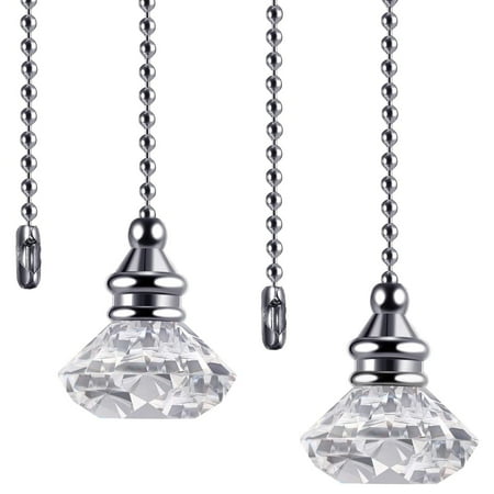 2 Pcs Crystal Pull Chains Ceiling Fan Chain Extension Fan Pull Chain Pendant 50cm Ceiling Fan Chain Extender Ornament
2 Pcs Crystal Pull Chains Ceiling Fan Chain Extension Fan Pull Chain Pendant 50cm Ceiling Fan Chain Extender Ornament
