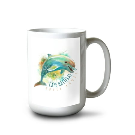 15 fl oz Ceramic Mug Cape Hatteras North Carolina Outer Banks Dolphin Contour Dishwasher & Microwave Safe
15 fl oz Ceramic Mug Cape Hatteras North Carolina Outer Banks Dolphin Contour Dishwasher & Microwave Safe