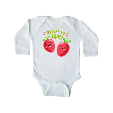 Inktastic Ready to Jam- fun strawberries Gift Baby Boy or Baby Girl Long Sleeve Bodysuit
Inktastic Ready to Jam- fun strawberries Gift Baby Boy or Baby Girl Long Sleeve Bodysuit