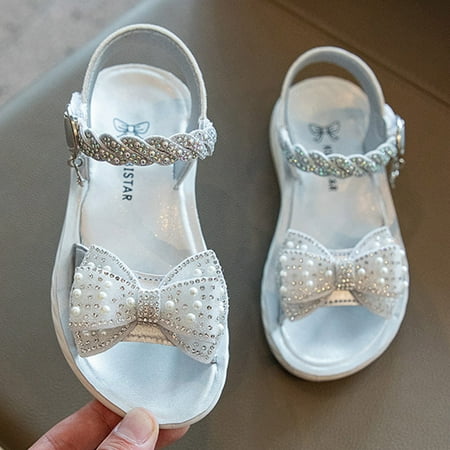Cathalem Girl Summer Sandals Children Shoes Summer With Diamond Sandals Fashion Little Girls Soft Jelly Sandals for Toddler Girls Silver 4.5 Years
Cathalem Girl Summer Sandals Children Shoes Summer With Diamond Sandals Fashion Little Girls Soft Jelly Sandals for Toddler Girls Silver 4.5 Years