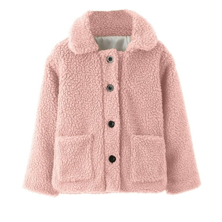ZHUASHUM Toddler Boys Girls Coat Winter Windproof Thicken Coat Jacket Child Warm Fleece Button Outerwear Jacket With Pocket
ZHUASHUM Toddler Boys Girls Coat Winter Windproof Thicken Coat Jacket Child Warm Fleece Button Outerwear Jacket With Pocket