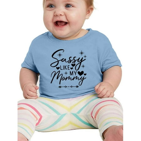 Sassy Like My Mommy T-Shirt Infant -Smartprints Designs 12 Months