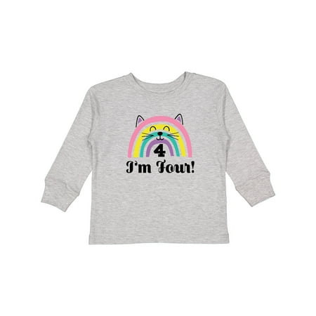 Inktastic 4th Birthday Rainbow 4 Year Old Girl Girls Long Sleeve Toddler T-Shirt
Inktastic 4th Birthday Rainbow 4 Year Old Girl Girls Long Sleeve Toddler T-Shirt