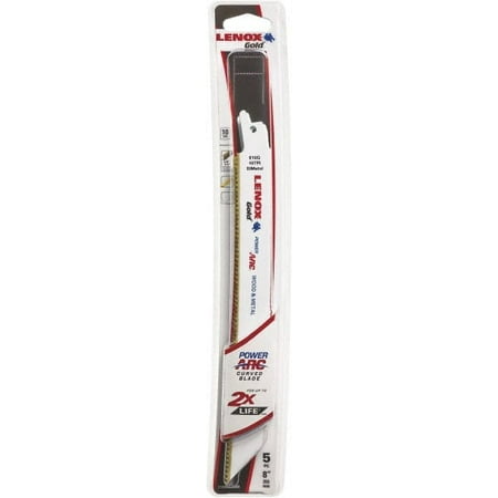 5 Pack Lenox 21065810GR Reciprocating Saw Blades for Wood/Metal 8 Long 10 TPI