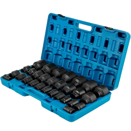 BENTISM Impact Sockets Set 3/4 Inch Drive 29 PCS 3/4 inch - 2-1/2 inch 6-Point Set
BENTISM Impact Sockets Set 3/4 Inch Drive 29 PCS 3/4 inch - 2-1/2 inch 6-Point Set