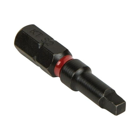 Klein Tools Pro Impact Power Bits #2 Sq 5 Pack