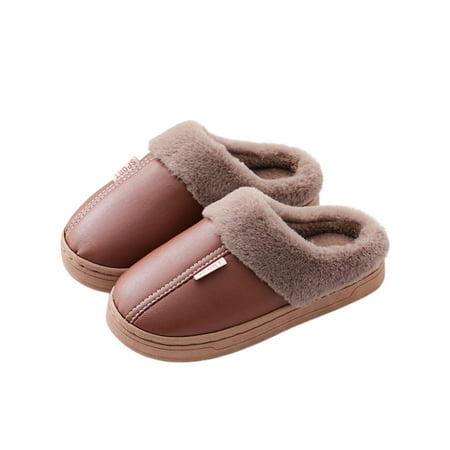 Difumos Kids Lightweight Anti-Slip Clog Slippers Breathable Slip On Plush Slipper Indoor Home Shoe Coffee 24-25
Difumos Kids Lightweight Anti-Slip Clog Slippers Breathable Slip On Plush Slipper Indoor Home Shoe Coffee 24-25
