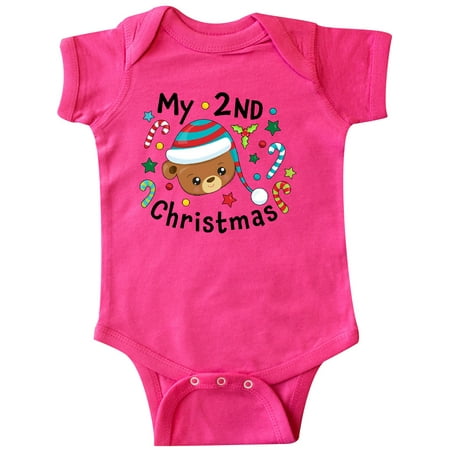 Inktastic My 2nd Christmas Cute Bear with Candy Canes Gift Baby Boy or Baby Girl Bodysuit
Inktastic My 2nd Christmas Cute Bear with Candy Canes Gift Baby Boy or Baby Girl Bodysuit