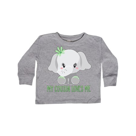 Inktastic My Cousin Loves Me- cute elephant Gift Toddler Boy or Toddler Girl Long Sleeve T-Shirt
Inktastic My Cousin Loves Me- cute elephant Gift Toddler Boy or Toddler Girl Long Sleeve T-Shirt