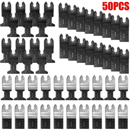 Morima 50Pcs Oscillating Saw Blades Wood/Metal/Plastic Cutting Set Professional Universal Multitool Quick Release Saw Blades
Morima 50Pcs Oscillating Saw Blades Wood/Metal/Plastic Cutting Set Professional Universal Multitool Quick Release Saw Blades