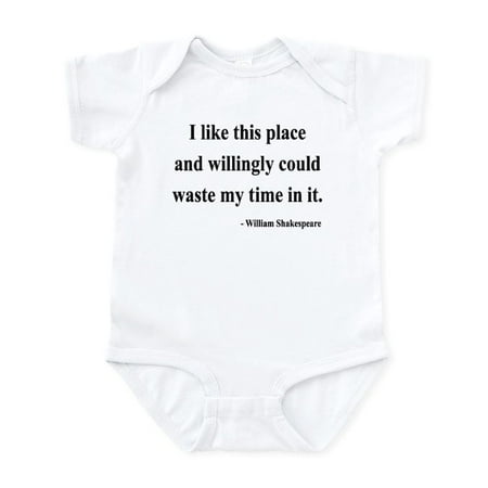 CafePress - Shakespeare 15 Infant Bodysuit - Baby Light Bodysuit Size Newborn - 24 Months
CafePress - Shakespeare 15 Infant Bodysuit - Baby Light Bodysuit Size Newborn - 24 Months