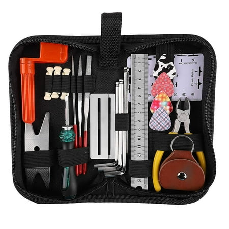 26pcs/set Guitar Repairing Tool Kit Wire Plier Strings Organizer Wrenches for Guitar Ukulele
26pcs/set Guitar Repairing Tool Kit Wire Plier Strings Organizer Wrenches for Guitar Ukulele