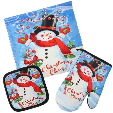 oven mitts 1 Set of Christmas Themed Oven Mitts Oven Gloves Hot Pads Baking Towel Kit
oven mitts 1 Set of Christmas Themed Oven Mitts Oven Gloves Hot Pads Baking Towel Kit