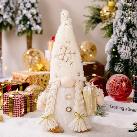 Christmas decorations long beard plush hat with lamp take gift crutches Rudolph doll window decoration type b
Christmas decorations long beard plush hat with lamp take gift crutches Rudolph doll window decoration type b