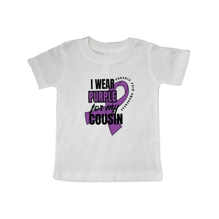 Inktastic Chronic Pain I Wear Purple For My Cousin Gift Baby Boy or Baby Girl T-Shirt
Inktastic Chronic Pain I Wear Purple For My Cousin Gift Baby Boy or Baby Girl T-Shirt