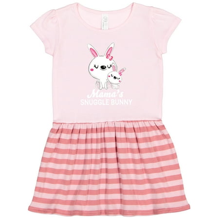 Inktastic Mamas Snuggle Bunny Easter Gift Toddler Girl Dress