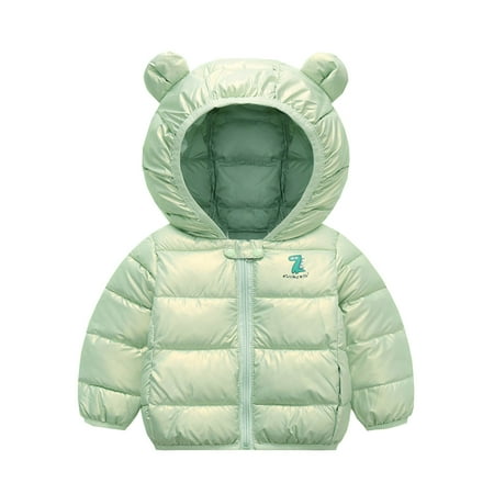 TUOBARR Toddler Kids Baby Boys Girls Fashion Cute Cartoon Dinosaur Pattern Windproof Padded Clothes Jacket Hooded Coat Green(1-5Years)
TUOBARR Toddler Kids Baby Boys Girls Fashion Cute Cartoon Dinosaur Pattern Windproof Padded Clothes Jacket Hooded Coat Green(1-5Years)