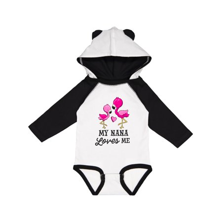Inktastic My Nana Loves me with Two Flamingos Gift Baby Boy or Baby Girl Long Sleeve Bodysuit
Inktastic My Nana Loves me with Two Flamingos Gift Baby Boy or Baby Girl Long Sleeve Bodysuit
