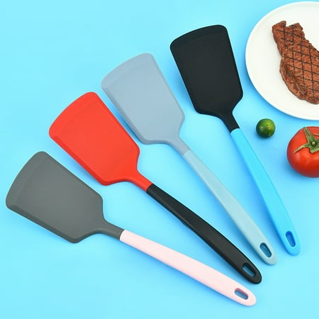Yesbay Cooking Spatula Comfortable Grip Long Handle Patchwork 4 Colors Heat Resistant Omelette Shovel Kitchen Gadget
Yesbay Cooking Spatula Comfortable Grip Long Handle Patchwork 4 Colors Heat Resistant Omelette Shovel Kitchen Gadget
