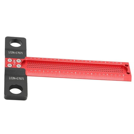 Amonsee Hole Marking T Ruler Easy Operation T Ruler Woodworking Scriber For Decoration Design
Amonsee Hole Marking T Ruler Easy Operation T Ruler Woodworking Scriber For Decoration Design