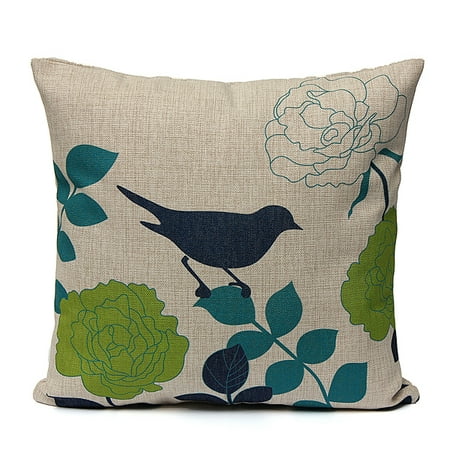 Bestller Decorative Throw Pillow Case Cushion Cover Clearance 18x18 inch Square Zipper Waist Pillowcase Pillow Protector Slip Cases Sham for Home Bedroom Couch Sofa Bed Patio Chair