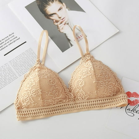 Deep V Lace Bra Seamless Wireless Bra Lingerie Thin Underwear Push Up Women Girls Bralette(Skin Color)
Deep V Lace Bra Seamless Wireless Bra Lingerie Thin Underwear Push Up Women Girls Bralette(Skin Color)