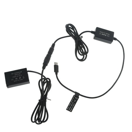 Dummy Battery AC Power Adapter ACK-E18 DR-E18 for DC Coupler LP-E17