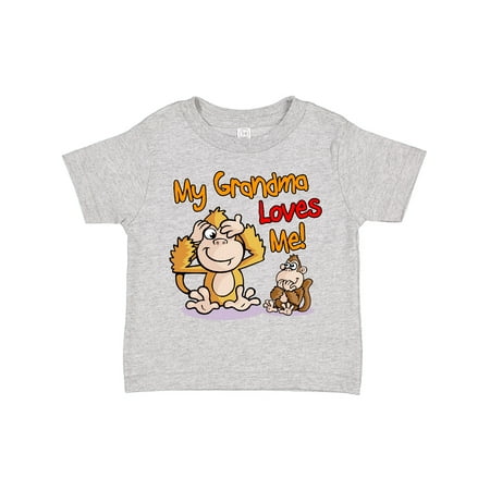 Inktastic My Grandma Loves Me Monkey Gift Toddler Boy or Toddler Girl T-Shirt
Inktastic My Grandma Loves Me Monkey Gift Toddler Boy or Toddler Girl T-Shirt