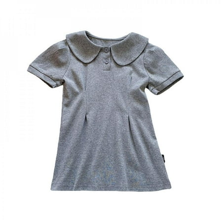 Bullpiano Korean Style Brief Doll Collar Cotton Dress For Kids Baby Girls Clothes Summer Casual Straight Solid Dress
Bullpiano Korean Style Brief Doll Collar Cotton Dress For Kids Baby Girls Clothes Summer Casual Straight Solid Dress