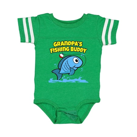 Inktastic Grandpa s Fishing Buddy (blue) Gift Baby Boy or Baby Girl Bodysuit
Inktastic Grandpa s Fishing Buddy (blue) Gift Baby Boy or Baby Girl Bodysuit