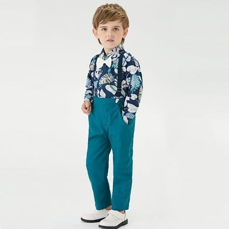 Simplmasygenix Baby Sets Clearance Long Sleeve Newborn Clothes Autumn Winter Boys Suspender Trousers Set Boys Sling Gentleman Clothes Formal Dress Suit
Simplmasygenix Baby Sets Clearance Long Sleeve Newborn Clothes Autumn Winter Boys Suspender Trousers Set Boys Sling Gentleman Clothes Formal Dress Suit