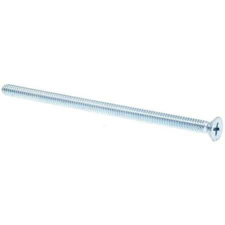 9001528 Machine Screws Flat Head Phillips Drive #10-24 X 4 in Zinc Plated Steel 50-Pack
9001528 Machine Screws Flat Head Phillips Drive #10-24 X 4 in Zinc Plated Steel 50-Pack